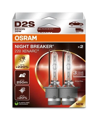 2x OSRAM Ampoule xénon Lampe xénon 66240XN2-2HB pour VW Golf V Schrägheck (1K1) - Photo 1/4