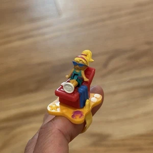 Anillo para tomar el sol Polly Pocket Bluebird Tannin' Time - De colección 1993 - Imagen 1 de 5