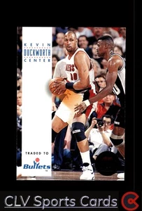 Basketball Sport Kevin Duckworth Washington Bullets Near Mint or Better - Bild 1 von 2