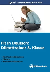 Fit in Deutsch - Diktattrainer 8. Klasse, Dieter Ballin - Afbeelding 1 van 1