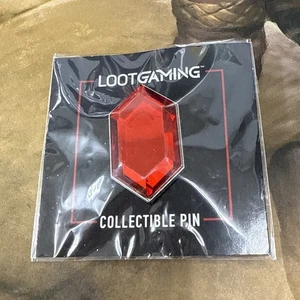 Zelda Red Rupee Treasure Collectible Pin 2019 Loot Crate Gaming Sealed NEW - Picture 1 of 2