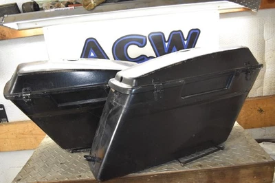 Juego de 543 alforjas duras forma áspera 2005 Suzuki Boulevard VL800 800 VL C50 05 Foto 1 de 4