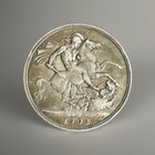 Great Britain 1902 - 1 Crown - King Edward VII; .925 Silver Coin