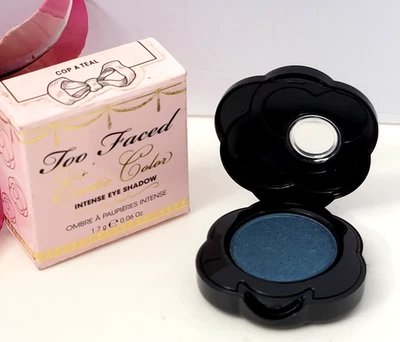 Too Faced Exotic Color Intense Eye Shadow 0.06 oz / 1.7 g COP A TEAL - Image 1 of 3