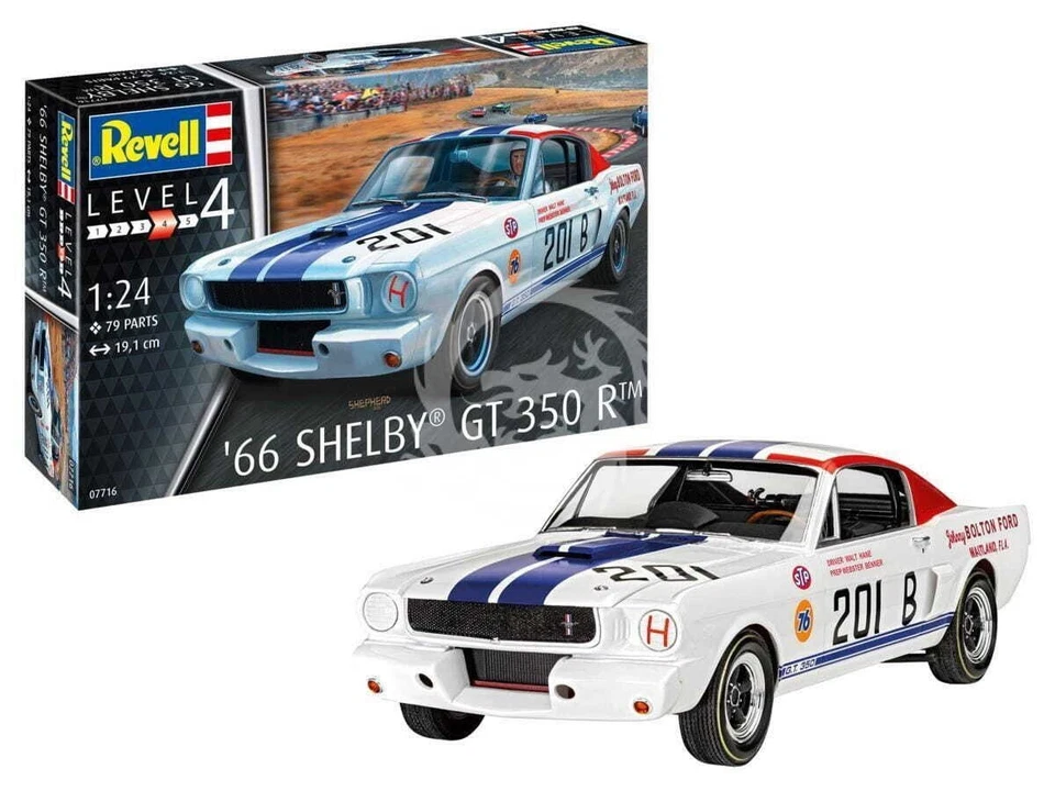 1966 Shelby GT 350 R Revell 7716 skala 1/24 - Immagine 1 di 1