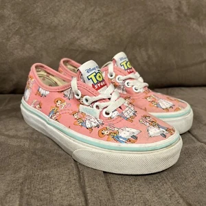 Disney Pixar Toy Story Vans Shoes Bo Peep & Woody Toddler Size 10.5 - Picture 1 of 9