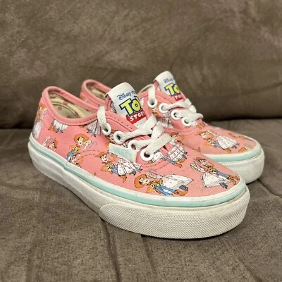 Disney Pixar Toy Story Vans Zapatos Bo Peep & Woody Niño Pequeño Talla 10.5 Foto 1 de 4