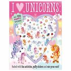 I Love Unicorns Puffy Sticker Activity (Puffy Stickers) By Make Believe Ideas