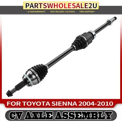 Front Right RH CV Axle Shaft Assembly for Toyota Sienna 2004-2010 FWD 3.3L 3.5L - Изображение 1 из 4