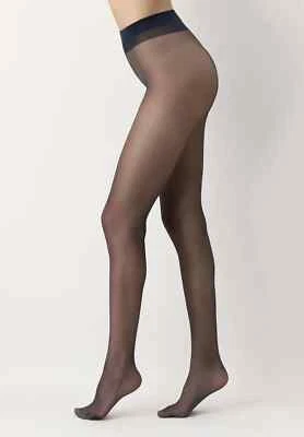 Paquete de 5 mallas Oroblu Club 15 den transparentes hasta la cintura dedos desnudos negras S=6-10 Foto 1 de 4