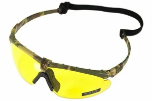 Airsoft Eye Pro Safety Glasses - Nuprol Battle Pro Meets CE EN166 Camo / Yellow - Picture 1 of 1