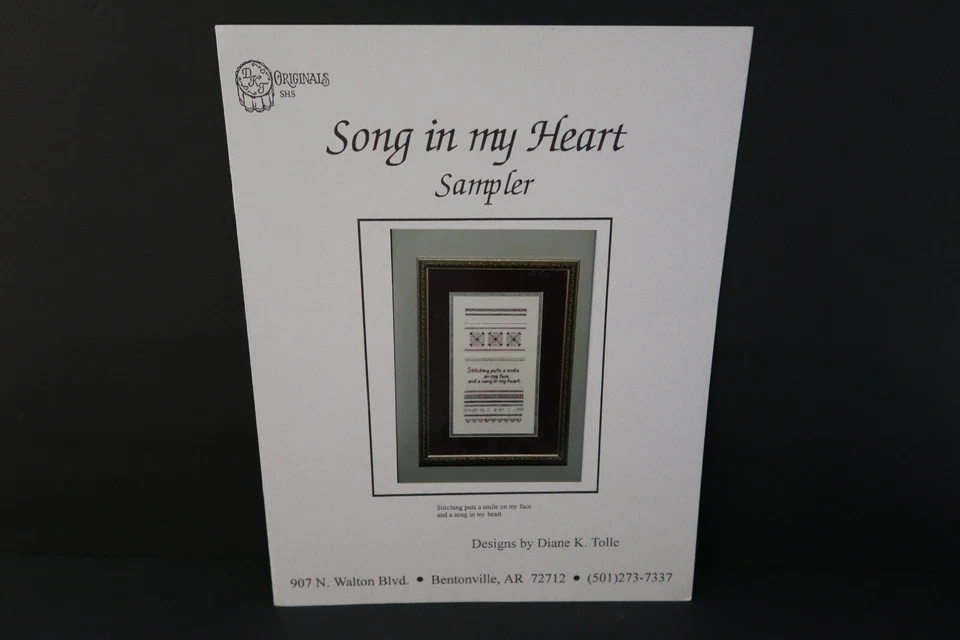 CHOICE SAMPLER SAMPLERS Cross Stitch Pattern Books Floral Holiday Historical - Image 1 of 1