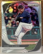 2020 Panini Prizm Silver Prizm #167 Corey Kluber Texas Rangers Baseball Card