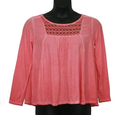 Кружевная вставка Chip & Pepper Coral Beaded Top средний размер M с длинным рукавом - Изображение 1 из 4