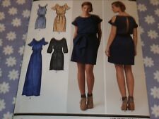 SIMPLICITY 2406 MISSES DRESSES IN 3 LENGTHS WITH VARIATIONS  PATTERN-UNCUT-6-14