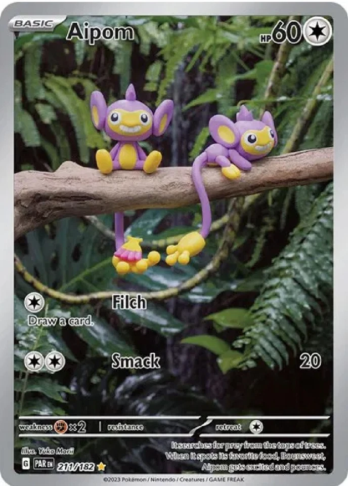 Aipom 211/182 Sv04: Paradox Rift Holo excellent condition!  - Image 1 of 1
