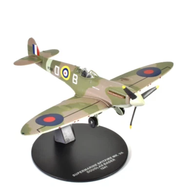 SUPERMARINE SPITFIRE MK. VA  DOUGLAS BADER 1941 ATLAS Fighters  1:72 #009 - Immagine 1 di 3