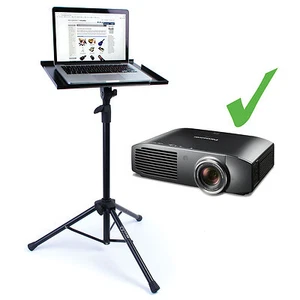 'Nordell' Portable/Adjustable Tripod Stand/Table for Projector/Laptop DJ/Karaoke - Picture 1 of 9