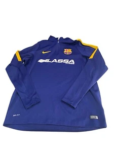 Preowned Nike Drifit FC Barcelona Soccer Jacket Size XL R5 - Picture 1 of 6