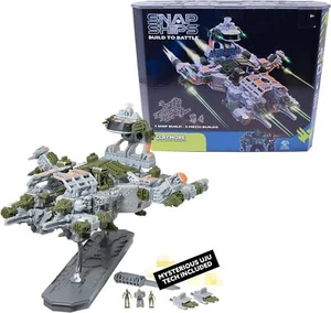 Snap Ships Forge Claymore CR-76 Combat Transport Buildable Mechs Firing - Picture 1 of 7