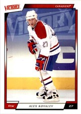 2006-07 Upper Deck Victory Alex Kovalev #104
