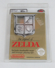 The Legend of Zelda Nintendo NES English Sealed UKG VGA 85+ Official Graded RARE