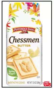 Galletas de mantequilla Pepperidge Farm Chessmen, 7,25 oz. Bolsa (el embalaje puede variar) - Imagen 1 de 2