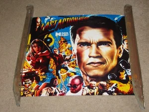 Last Action Hero Pinball Machine Translite Backbox Art Data East Arnold 1993 WOW - Picture 1 of 6