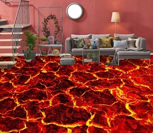 3D Red Texture I5153 Floor WallPaper Murals Wall Print Decal AJ Coco 2024 - Picture 1 of 5