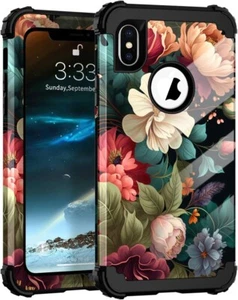 Iphone X/XS Flower Phone Case - Picture 1 of 4