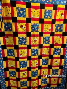 New Handmade Quilted Oversized Throws With Minky Material - Picture 1 of 24