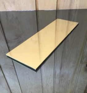 PLACA CHAPA LATÓN 1/8" NUEVA 4"X12" .125 Gruesa *TAMAÑOS PERSONALIZADOS DISPONIBLES* - Imagen 1 de 4