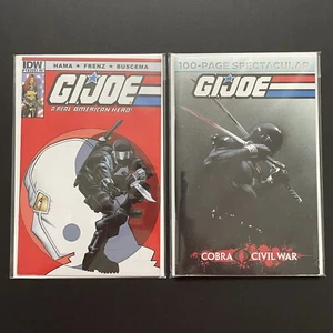 GI Joe Cobra Civil War 100 Páginas Espectacular #0 IDW 2011 Edición Plus #182 LEER - Imagen 1 de 9