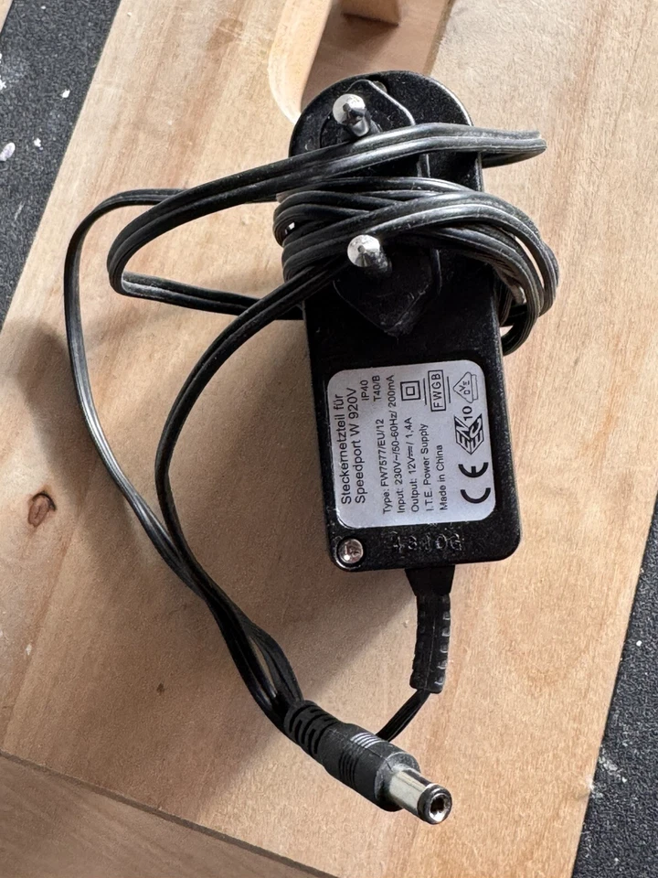 Speedport W 920V Stecker Netzteil - Bild 1 von 1