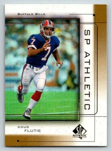 1999 SP Authentic Athletic #A8 Doug Flutie (ref 220636) - Picture 1 of 2
