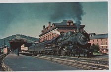 POSTCARD Western Maryland 208 Post Office Baggage Coach Railroad Train (A2)