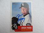 White Sox Josh Fogg Signed Autographed 2002 Topps Heritage Mint