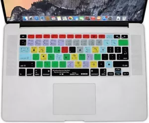 Functional Shortcut Silicone Keyboard Skin Cover for MacBook Air 1 Ableton Live - Picture 1 of 5