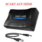 Scart zu HDMI Konverter Converter Adapter Wandler AV Scaler 1080P HDTV DVD SKY