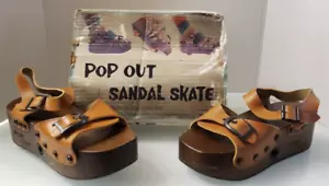 70'[s Pop Out Sandal Skate in Original Box Vintage - Picture 1 of 13