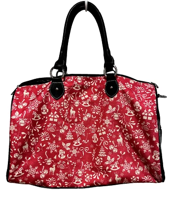 Montana West Navidad Invierno Rayas Bolsa de Viaje Fin de Semana Gris Reg Negro Foto 1 de 4