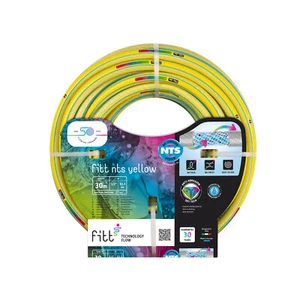 FITT NTS YELLOW 1/2" (12,5mm) 30m - Manguera para Riego de Jardín, Robusta para - Imagen 1 de 3