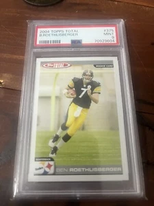 2004 Topps Total Ben Roethlisberger #375 PSA9 - Picture 1 of 2