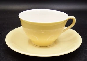 4 sets VTG Lenox Temple Yellow Cups & Saucers MINT! - Green Mark! - Picture 1 of 3