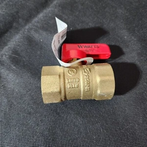 Watt GBV 2 pezzi Valvola a sfera gas 3/4" femmina IPS 0545005 - Foto 1 di 3
