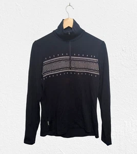 Top Icebreaker Tech LS media cremallera BF260 para mujer talla L - Imagen 1 de 7