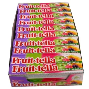FRUTTELLA Giardino Estivo Sapore Caramelle Masticate Dolci Pera Blackberry (confezione da 20) - Foto 1 di 4
