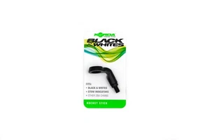 Korda Hockey Bastone Nero con Adattatore 2 BA Nuovo Stile Pesca Magnetica Nero - Foto 1 di 2