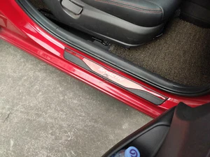 For Mazda 3 6 CX3 CX 5 CX 30 Accessories Door Sill Scuff Plate Protector Sticker - Picture 1 of 12