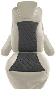 Fundas de asiento de algodón para silla de capitán autocaravana autocaravana cámper Jayco Precept 2017 - Imagen 1 de 20